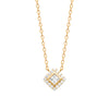 Burren Jewellery N1278 (CZ) Lucky Charm Necklace