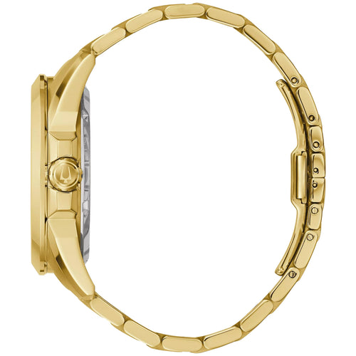 Bulova 97A162 Sutton Gold-Tone Stainless Steel Men's Classic Watch