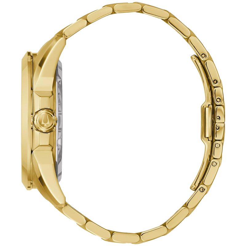 Bulova 97A162 Sutton Gold-Tone Stainless Steel Men's Classic Watch