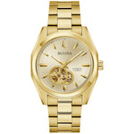 Bulova 97A182 Surveyor Automatic Gold-Tone Stainless Steel Men's Watch