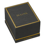 Bulova 97B214 Jet Star Gold-Tone Dial Leather Strap Men's Watch