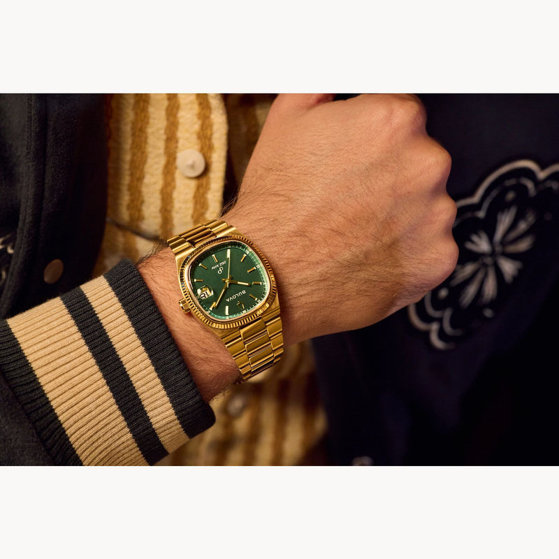 Bulova 97B237 Super Seville Gold-Tone Stainless Steel Men's Watch