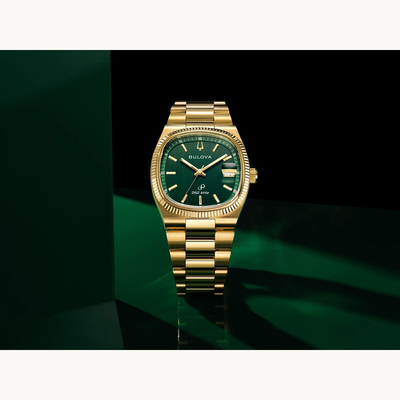 Bulova 97B237 Super Seville Gold-Tone Stainless Steel Men's Watch