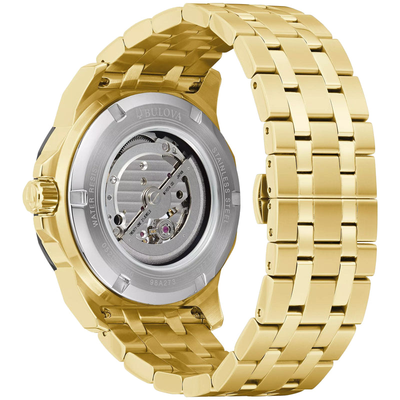 Bulova 98A273 Marine Star Gold-Tone Stainless Steel Men's Classic Watch