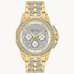 Bulova 98C126 Octava Gold-Tone Stainless Steel Men's Crystal Watch