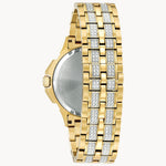 Bulova 98C126 Octava Gold-Tone Stainless Steel Men's Crystal Watch