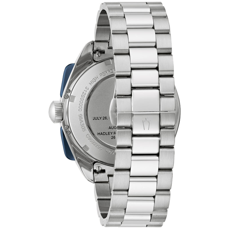 Bulova 98K112 Lunar Pilot Chronograph Stainless Steel Men's Watch