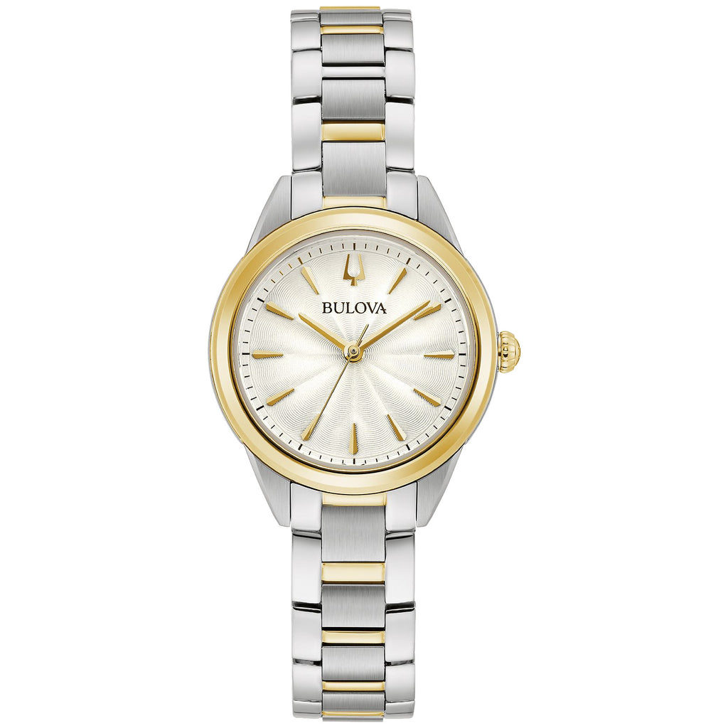 Bulova 98L277 Sutton Two Tone Stainless Steel Ladies Classic Watch