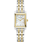 Bulova 98P220 Sutton Mother-of-Pearl Dial Gold-Tone Stainless Steel Ladies Watch