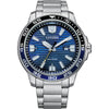 Citizen AW1525-81L Eco-Drive Men's Sport Blue Dial Stainless Steel Bracelet Watch