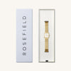Rosefield BCGSG B01 Boxelle Gold Women's Bracelet Watch