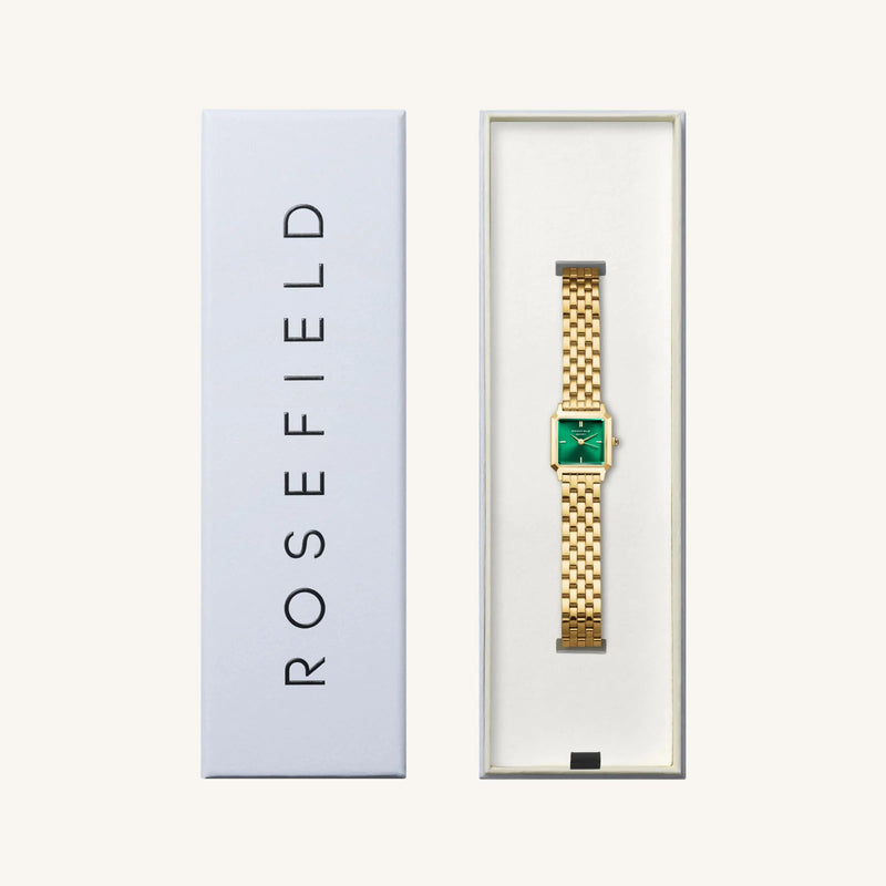 Rosefield BEGSG-B05 Boxelle Emerald Women's Bracelet Watch