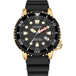 Citizen BN0152-06E Eco-Drive Men's Promaster Diver Black Dial Polyurethane Strap Watch