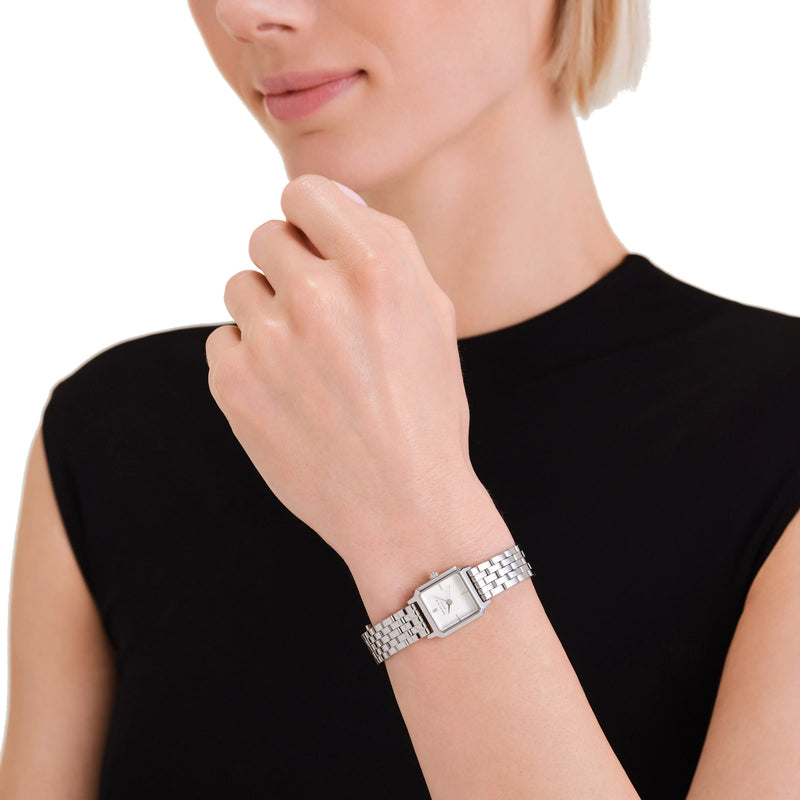 Rosefield BWSSS-B02 Boxelle Silver Women's Bracelet Watch