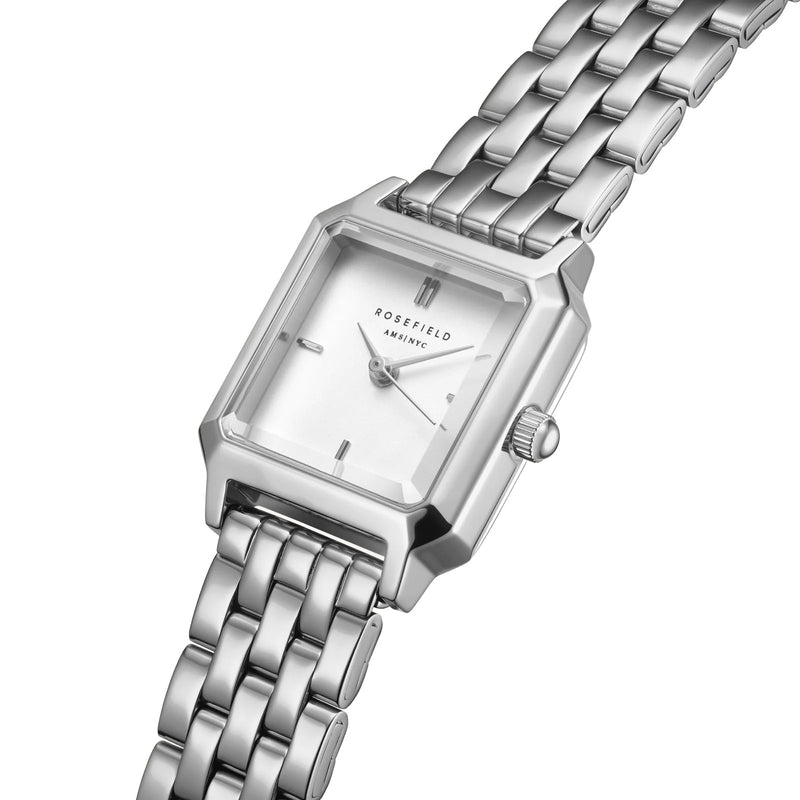 Rosefield BWSSS-B02 Boxelle Silver Women's Bracelet Watch