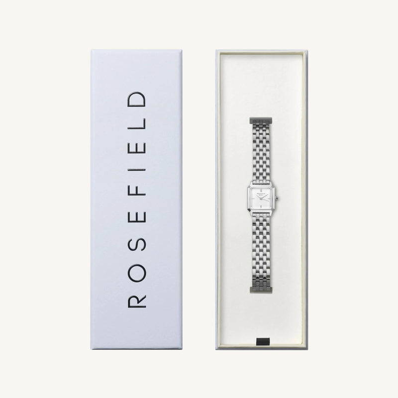 Rosefield BWSSS-B02 Boxelle Silver Women's Bracelet Watch