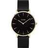 Cluse CW0101201008 Boho Chic Watch Mesh, Full Black, Gold Colour Women's Watch