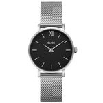 Cluse CW0101203005 Minuit Mesh Silver/Black Women's Watch