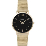 Cluse CW0101203017 Minuit Mesh Gold/Black Women's Watch