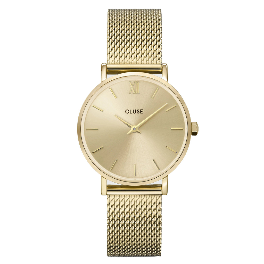 Cluse CW10208 Minuit Mesh, Full Gold Colour Women's Watch