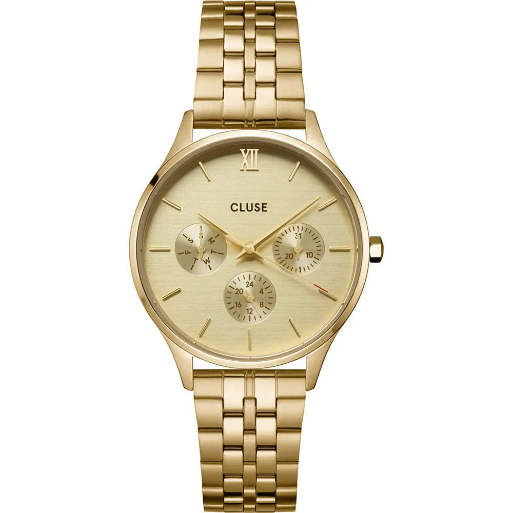 Cluse CW10701 Minuit Multifunction Steel, Full Gold Colour Women's Watch