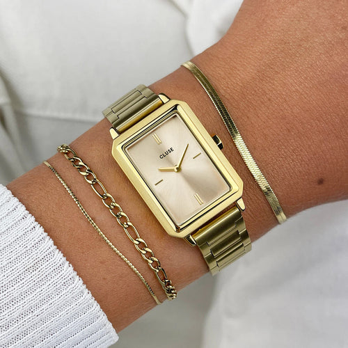 Cluse CW11507 Fluette Watch Steel, Full Gold Colour Women's Watch