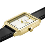 Cluse CW11513 Fluette Double Leather Black, Gold Colour Women's Watch