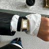 Cluse CW11513 Fluette Double Leather Black, Gold Colour Women's Watch