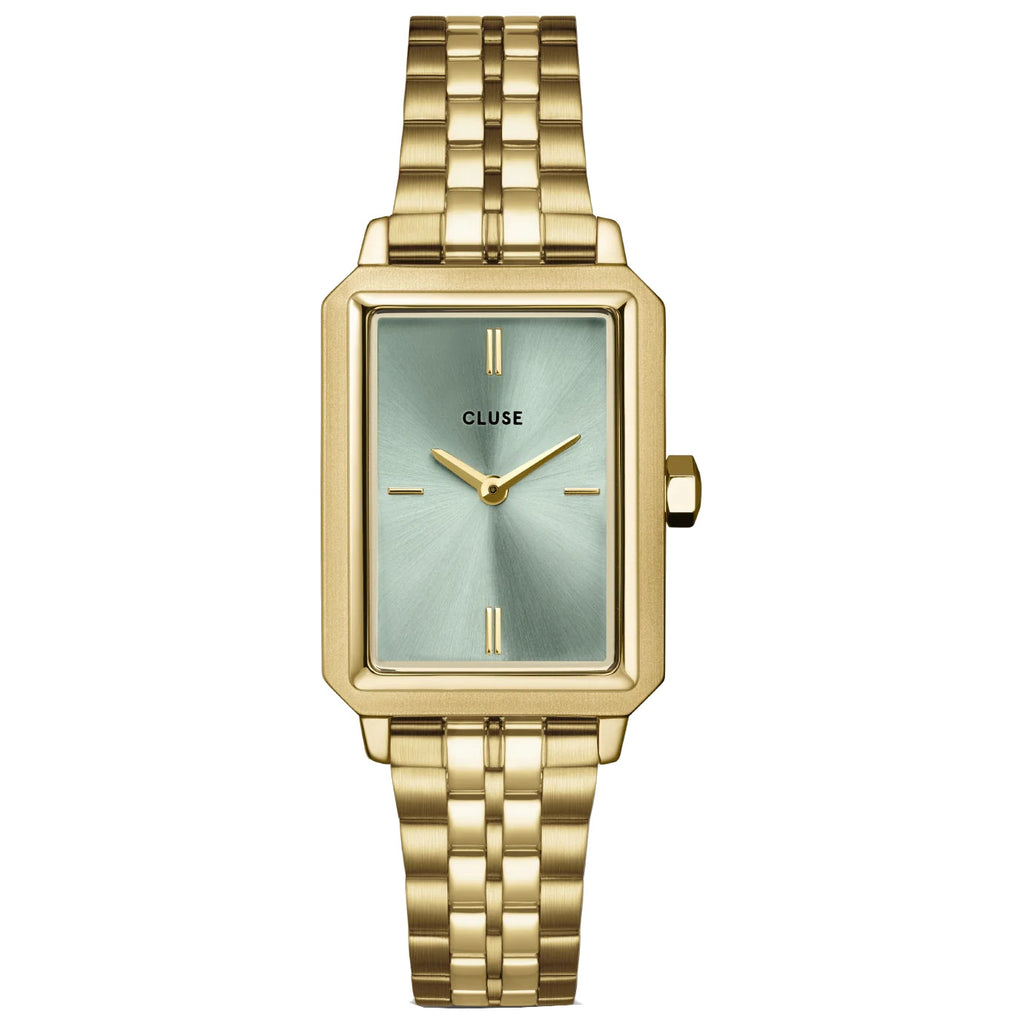 Cluse CW11514 Fluette Sage Green, Gold Colour Women's Bracelet Watch