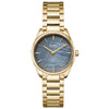 Cluse CW11707 Féroce Mini Steel Blue Dial Gold Colour Women's Watch