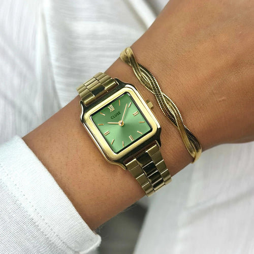 Cluse CW11809 Gracieuse Petite Steel Light Green Gold Colour Women's Watch