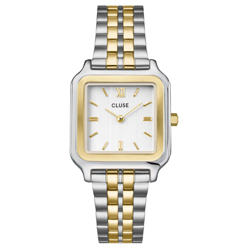 Cluse CW11901 Gracieuse White Dial Gold Silver Colour Women's Watch