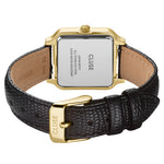 Cluse CW11903 Gracieuse Leather Black Lizard Gold Colour Women's Watch