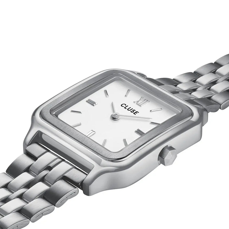 Cluse CW11907 Gracieuse White, Silver Colour Women's Bracelet Watch