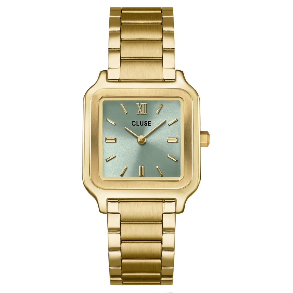 Cluse CW11909 Gracieuse Sage Green, Gold Colour Women's Bracelet Watch