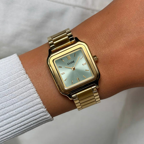 Cluse CW11909 Gracieuse Sage Green, Gold Colour Women's Bracelet Watch