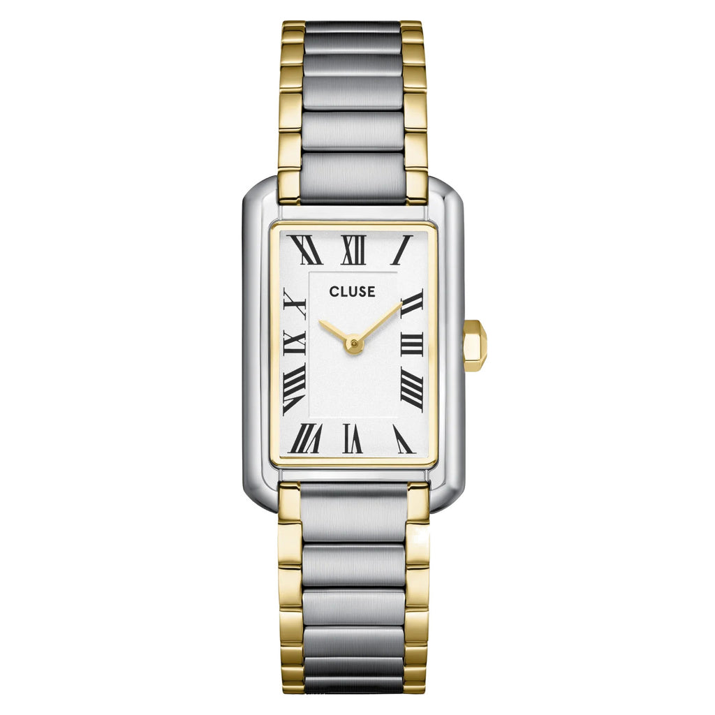 Cluse CW15003 Belisenna Watch Steel, White, Two-tone Women's Watch