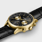 Cluse CW21004 Anthéor Multifunction Black Gold Colour Men's Leather Watch