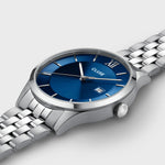 Cluse CW22701 Aravis 3-Hand Watch Steel, Blue, Silver Colour Men's Watch