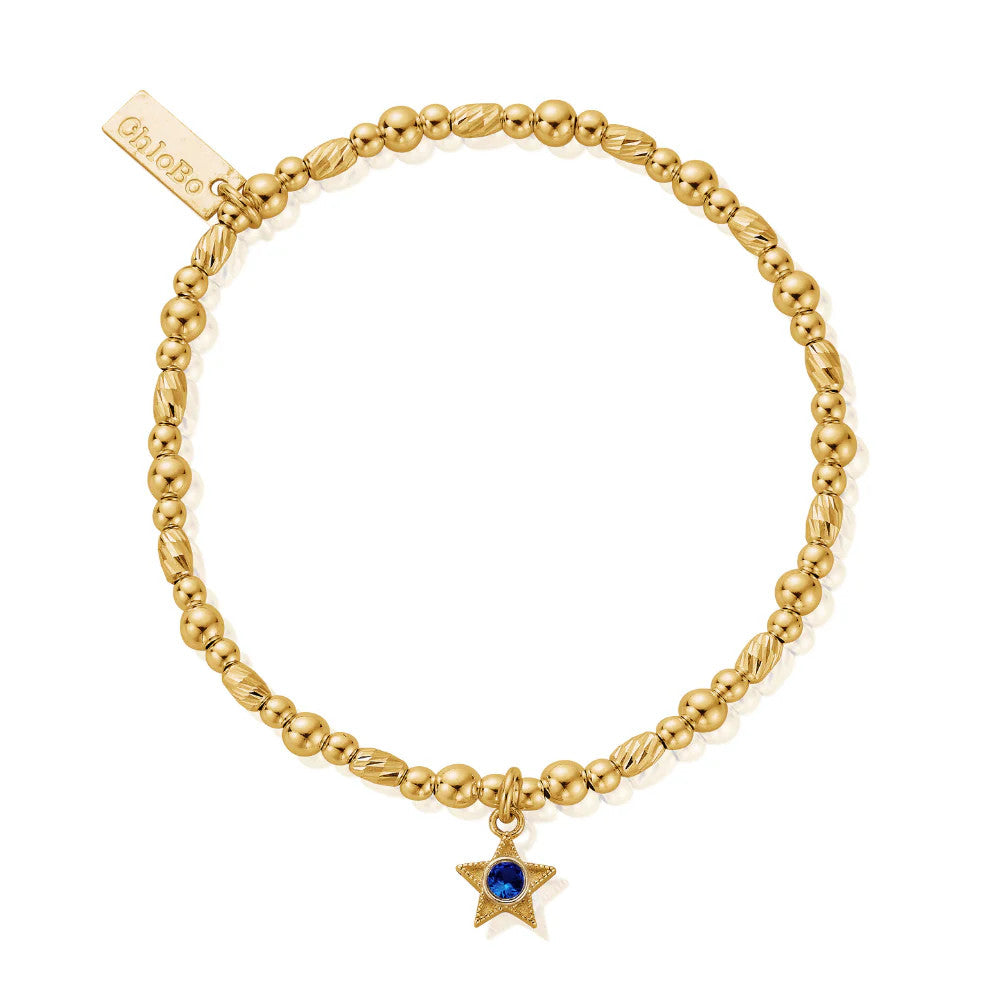 Chlobo Gold December Birthstone Bracelet