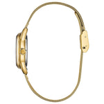Citizen EM0682-58P Eco-Drive Women's Champagne Dial Gold Tone Bracelet Watch