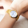 Citizen EM1062-57D Ladies L Mae Eco-Drive Gold Tone Stainless Steel Bracelet Watch