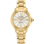 Citizen EM1162-52A Ladies L Ceci White Dial Stainless Steel Bracelet Watch