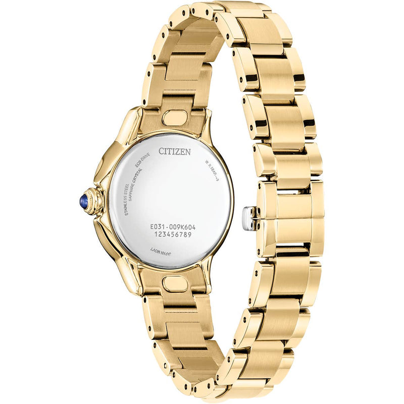 Citizen EM1162-52A Ladies L Ceci White Dial Stainless Steel Bracelet Watch