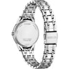 Citizen FE1240-81A Eco-Drive Women's Silhouette Crystal White Dial Diamond Bracelet Watch