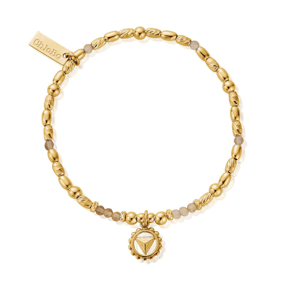 Chlobo Citrine Solar Plexus Gold
