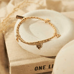 Chlobo Gold Multi Charm Elements Bracelet