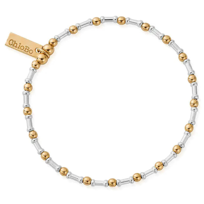 Chlobo Gold and Silver Rhythm of Water Bracelet