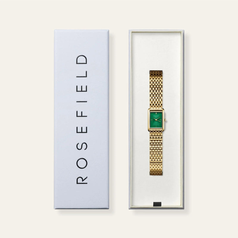 Rosefield HEGSG-H05 Heirloom Emerald Women's Bracelet Watch