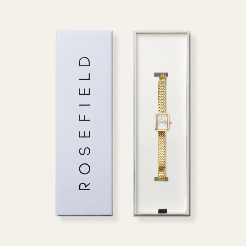 Rosefield MWGMG-M01 Mini Octagon Gold Women's Bracelet Watch